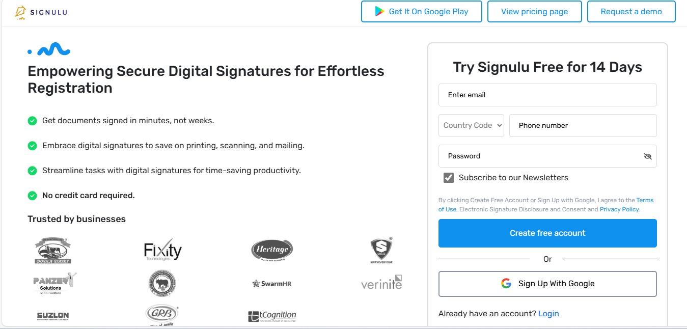 Signulu screenshot 2