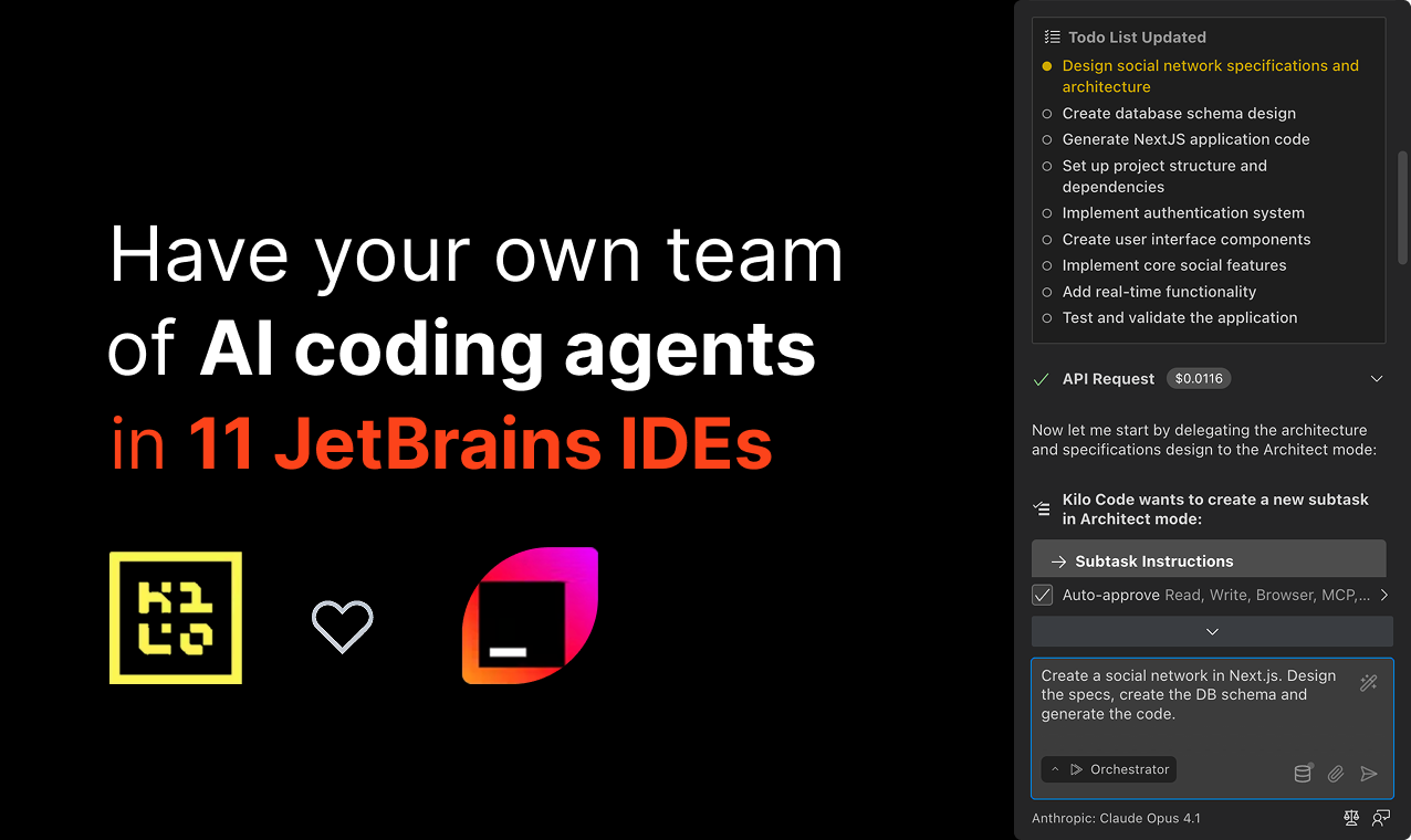 Kilo Code for JetBrains screenshot 6