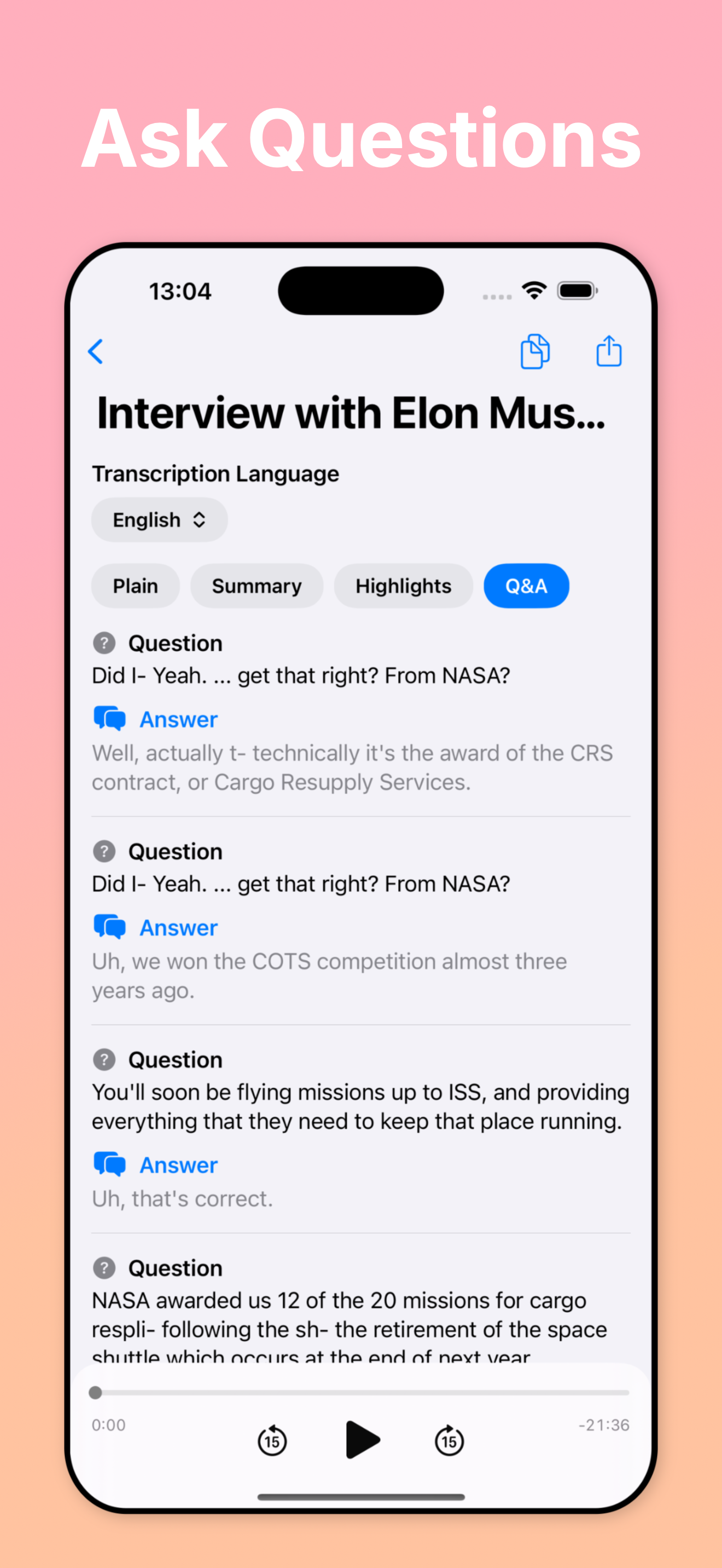 Transcribe | AI screenshot 6