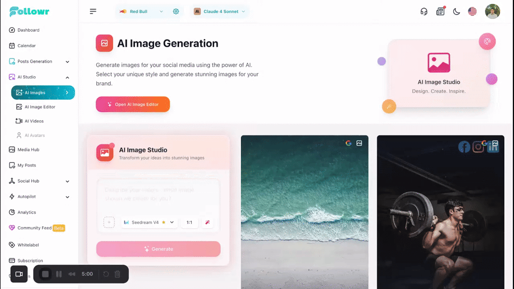 Followr AI Studio & Avatars screenshot 7