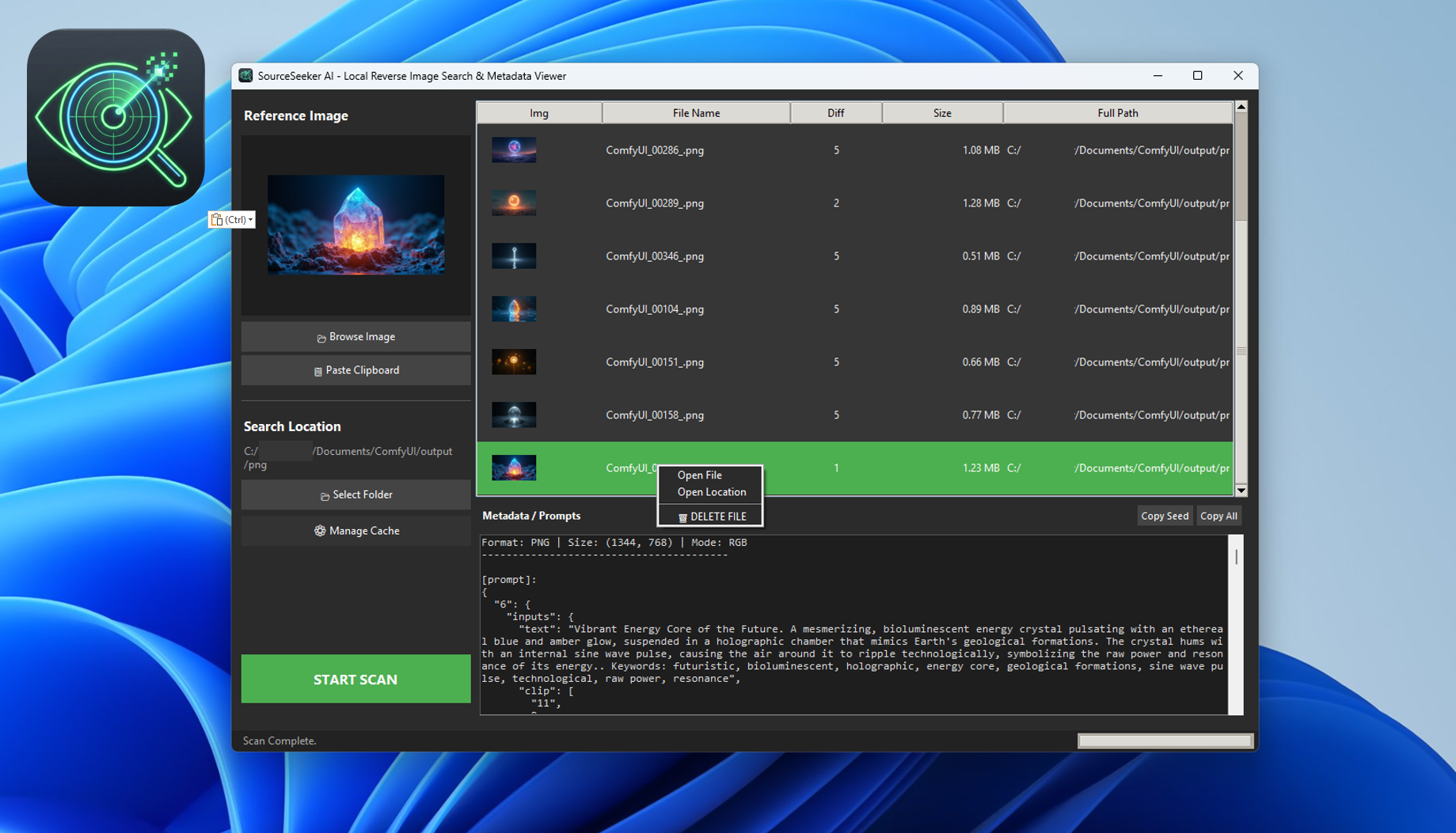 SourceSeeker AI screenshot 1