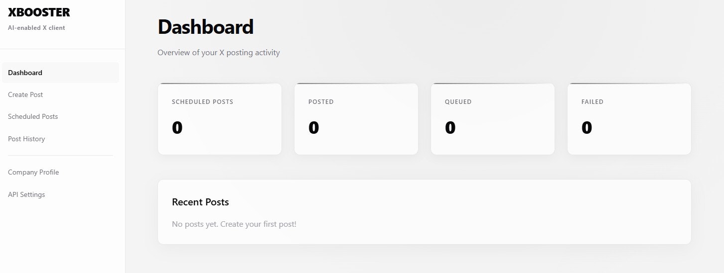 XBooster screenshot 1