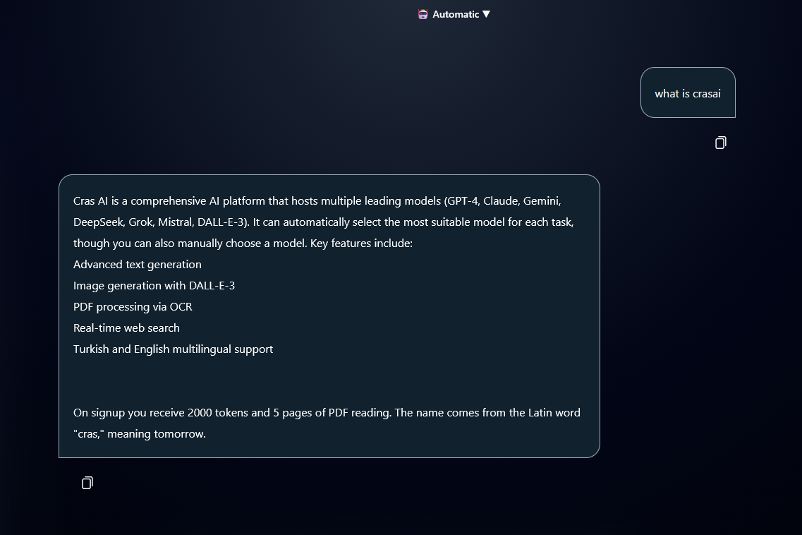 CrasAI screenshot 3