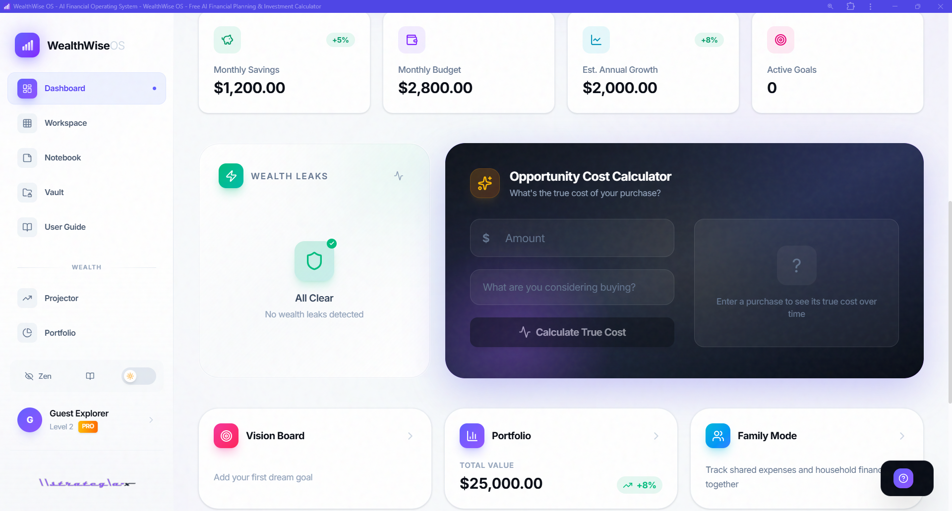 WealthWise OS screenshot 9