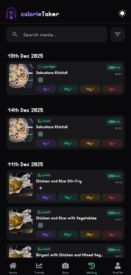 CalorieTaker — AI Nutrition screenshot 5