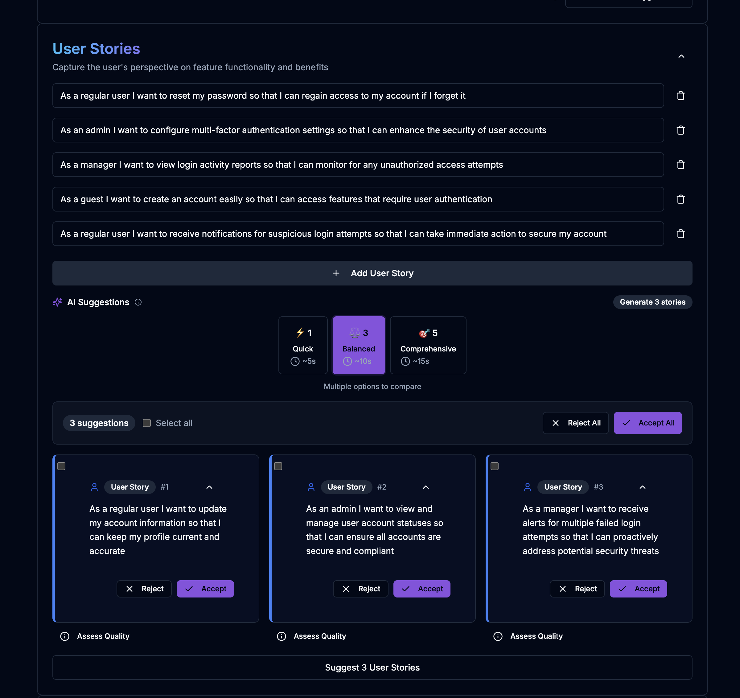 FeatureSpec screenshot 4