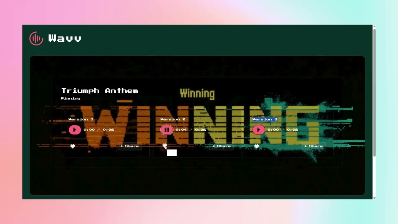 Wavv screenshot 1