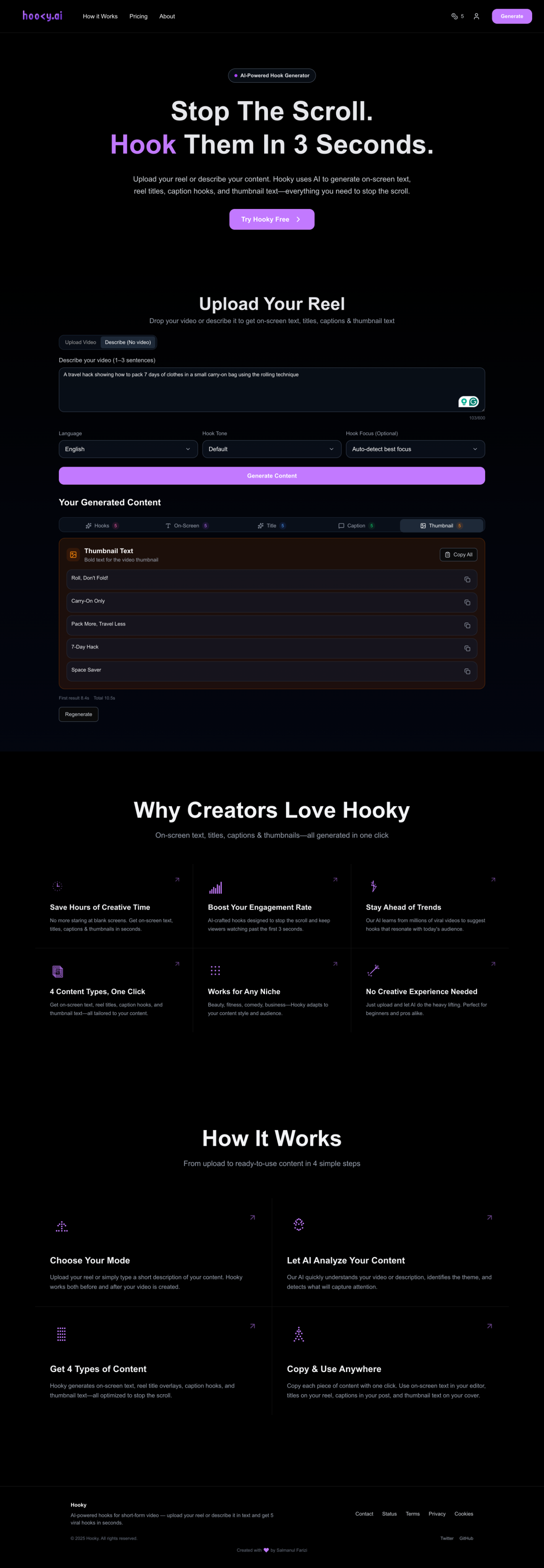 Hooky screenshot 1