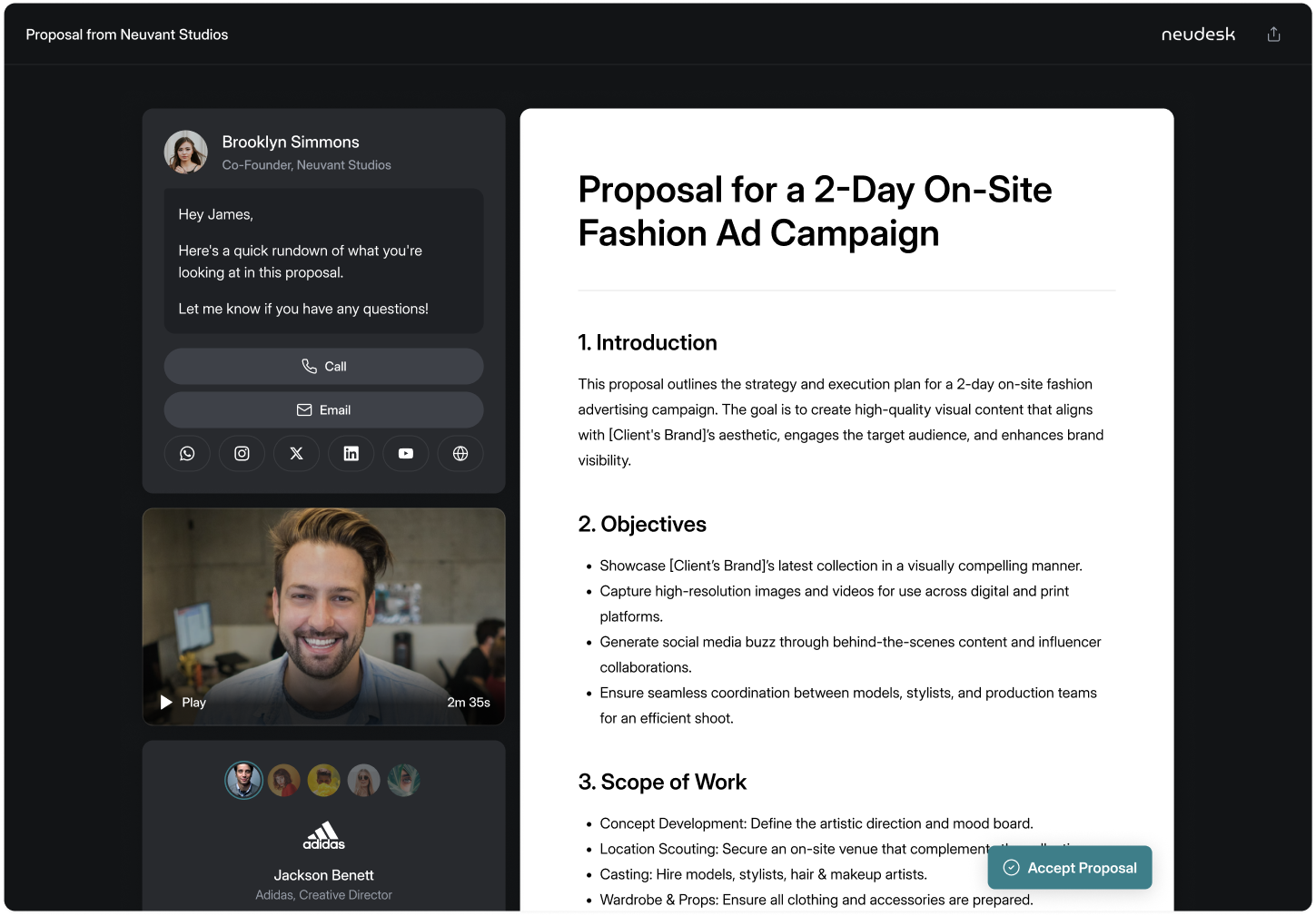 NeuDesk screenshot 2
