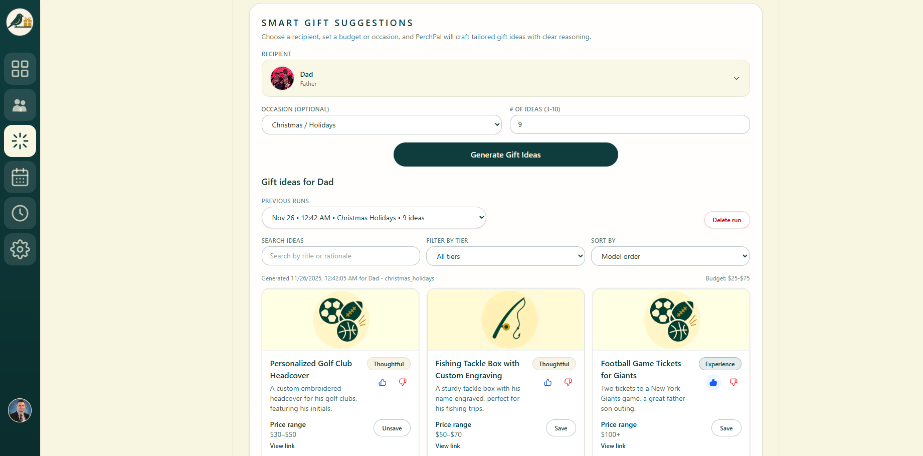 GiftPerch screenshot 4