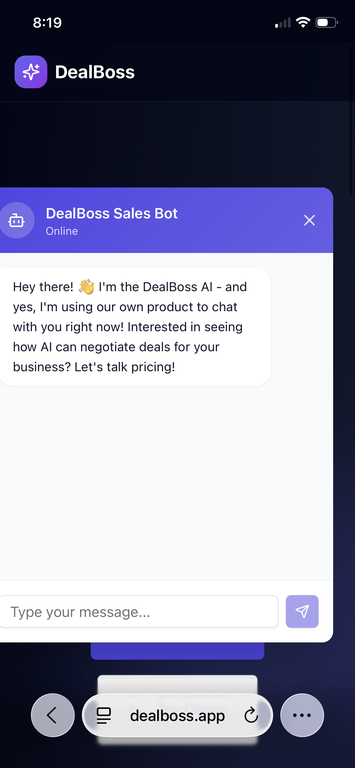 DealBoss screenshot 2
