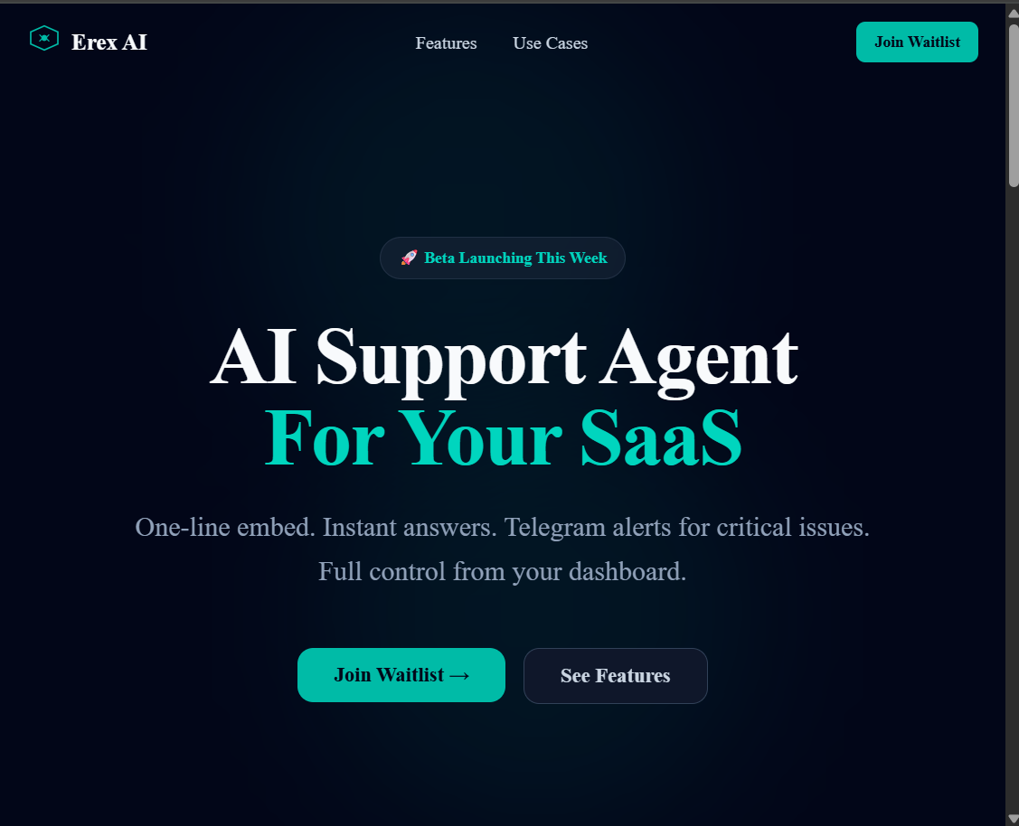 Erex AI screenshot 1