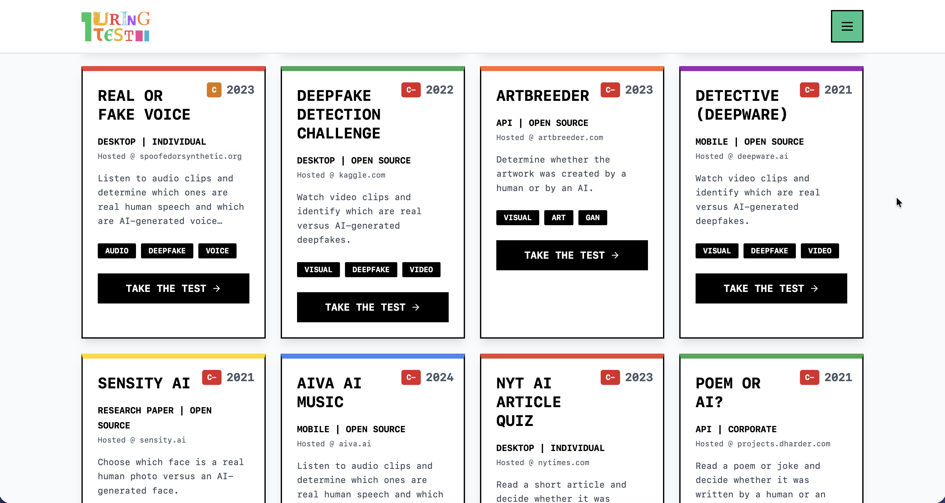 TuringTest Directory screenshot 2