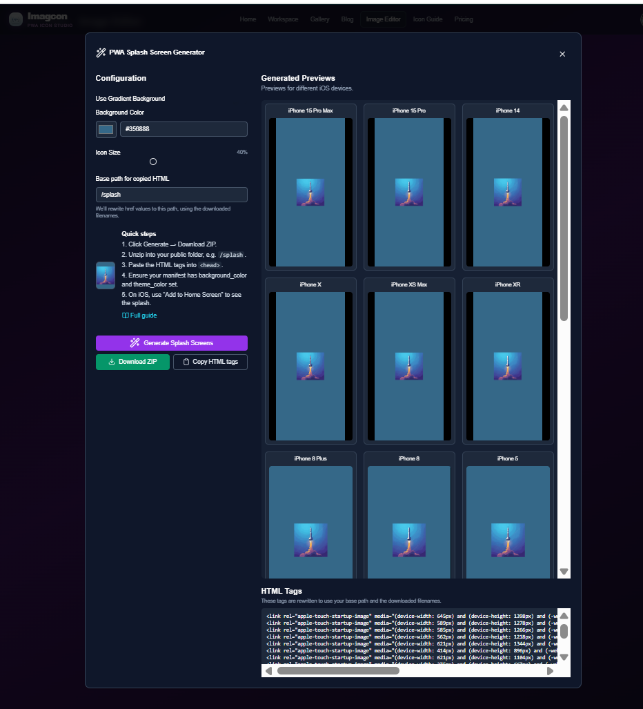 Imagcon screenshot 4