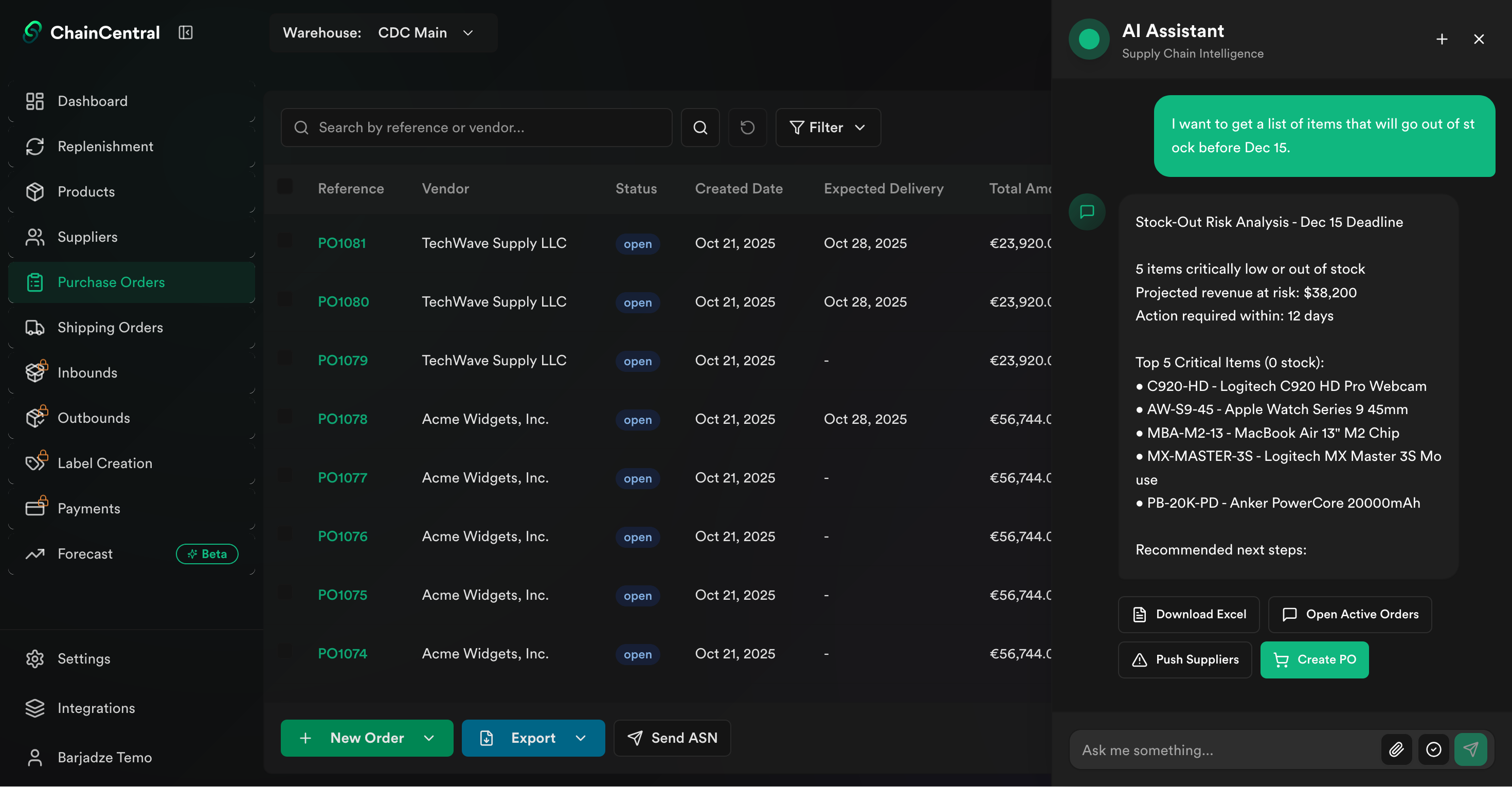 ChainCentral screenshot 3