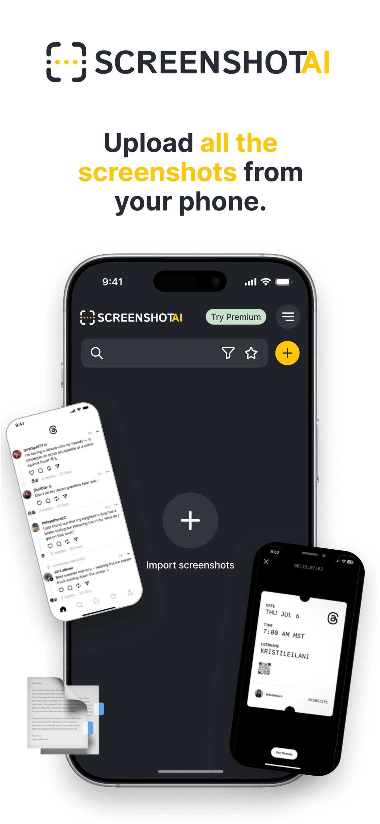 Screenshot AI: Scan & Organize screenshot 3