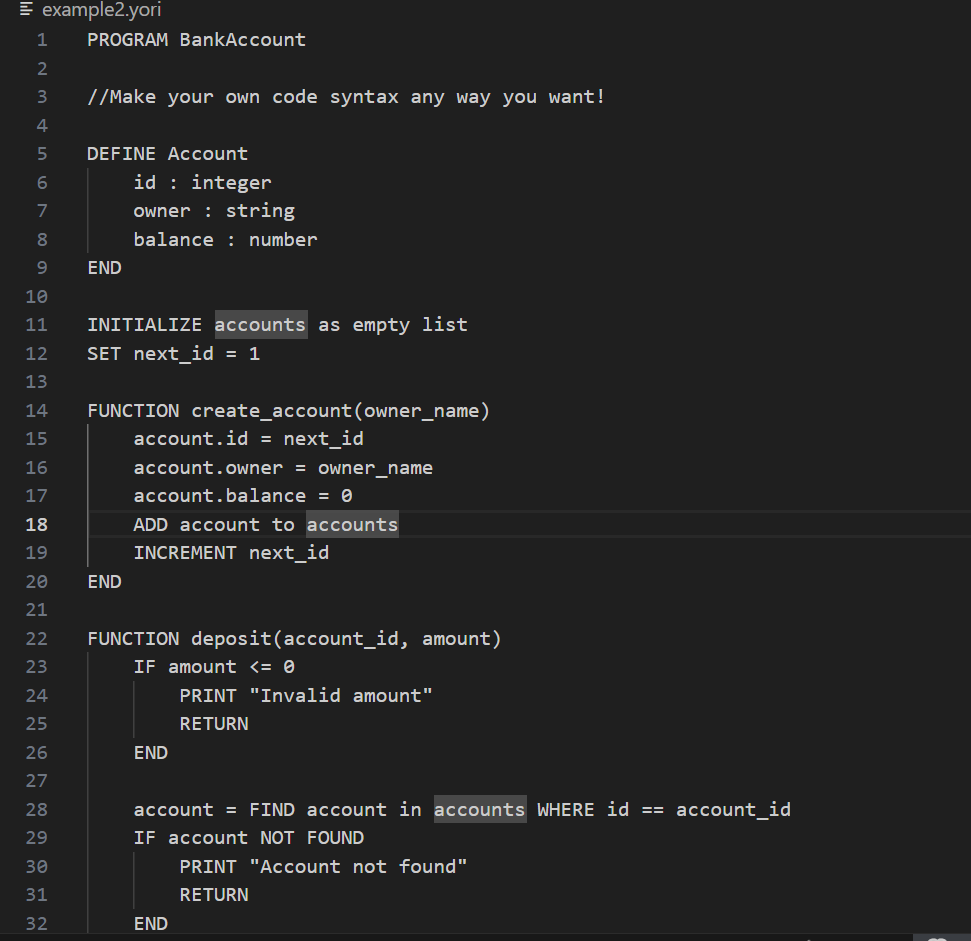 Yori: AI-Powered Polyglot Code Compiler  screenshot 4