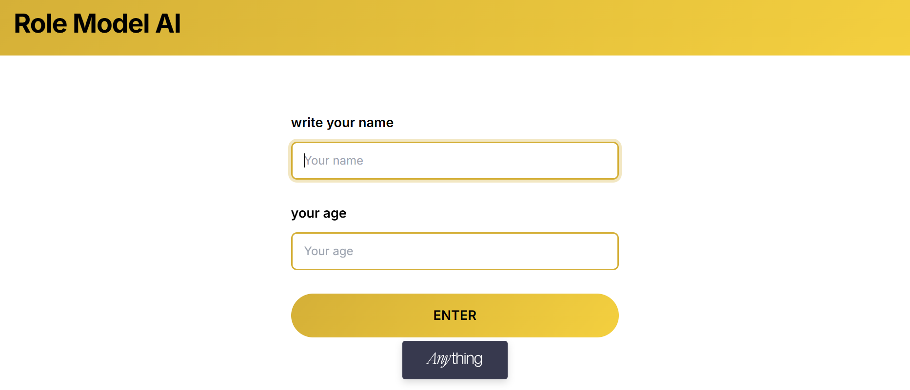 Role Model AI- Free screenshot 2
