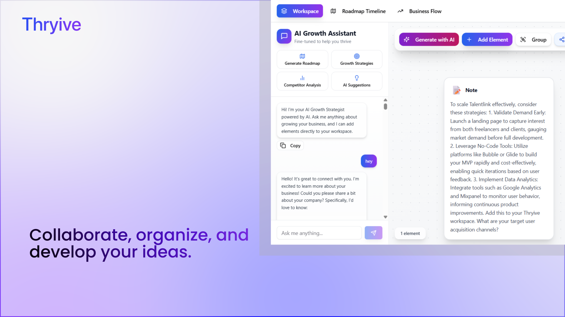 Thryive screenshot 3