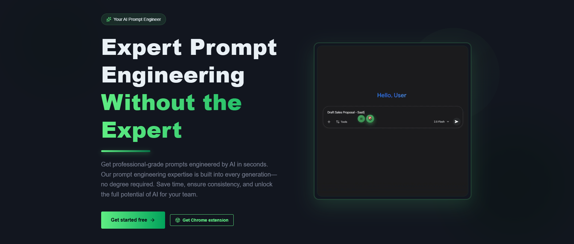 Key2Prompt screenshot 1