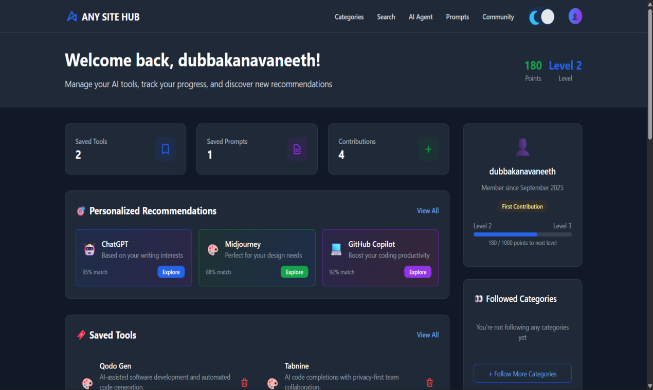 ANYSITEHUB screenshot 4