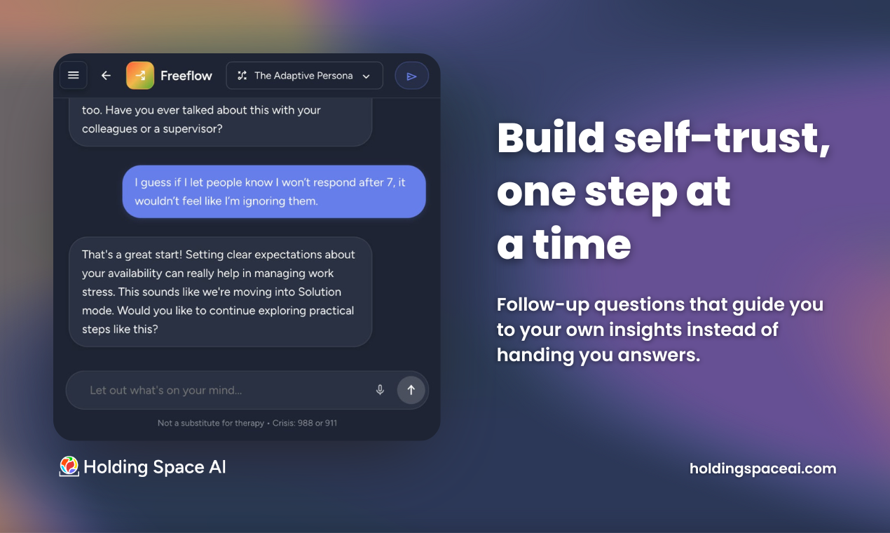 Holding Space AI  screenshot 6