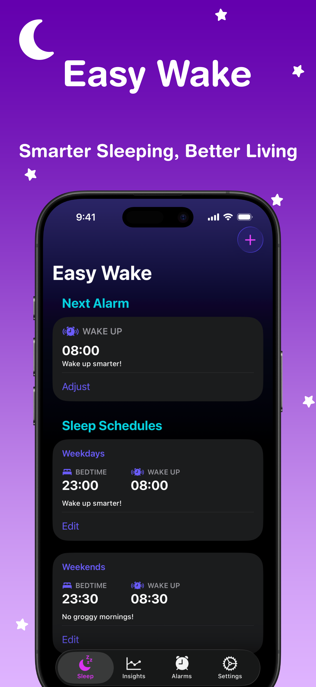 Easy Wake: Smart Alarms screenshot 1