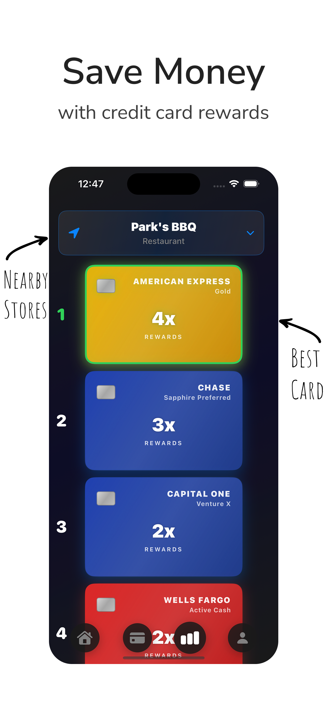 The Card Caddie screenshot 1