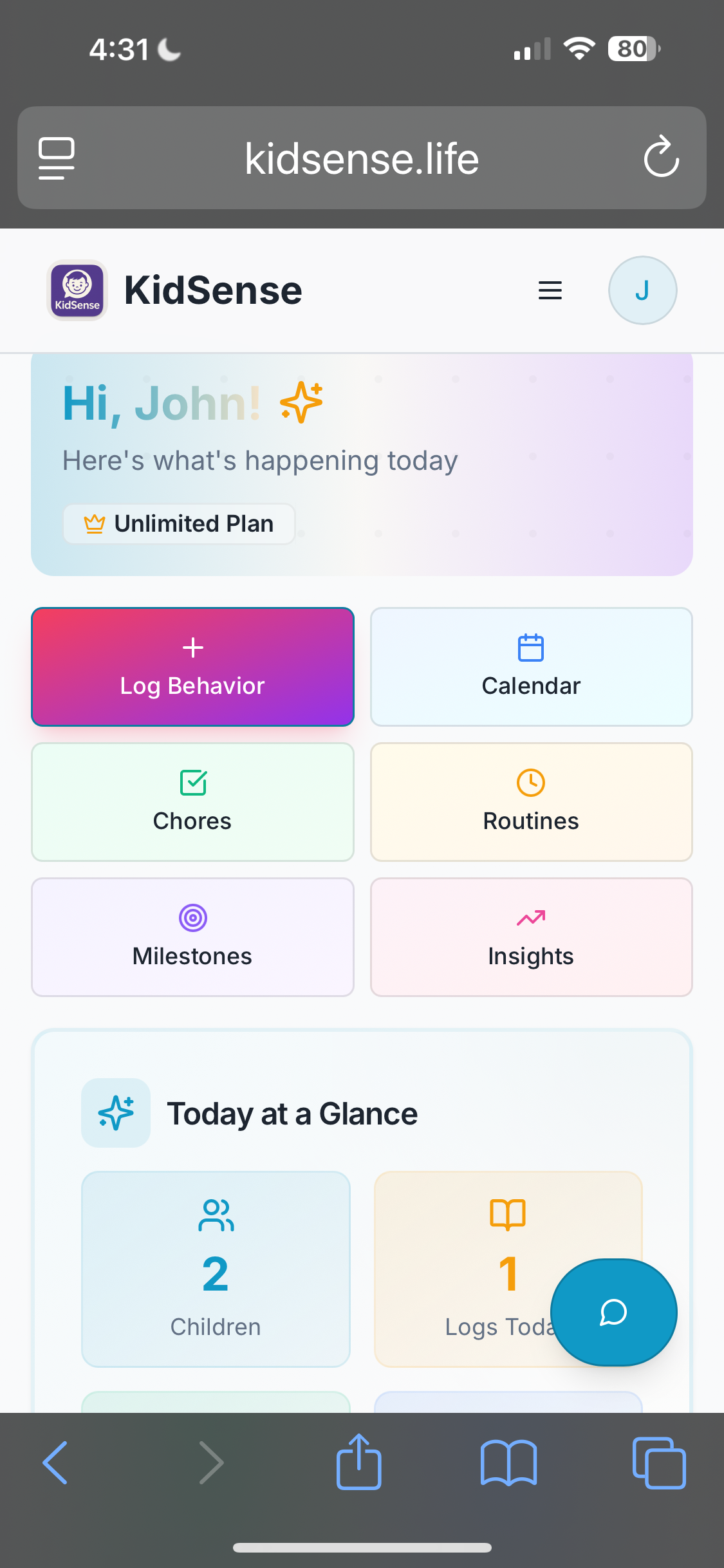 KidSense screenshot 3