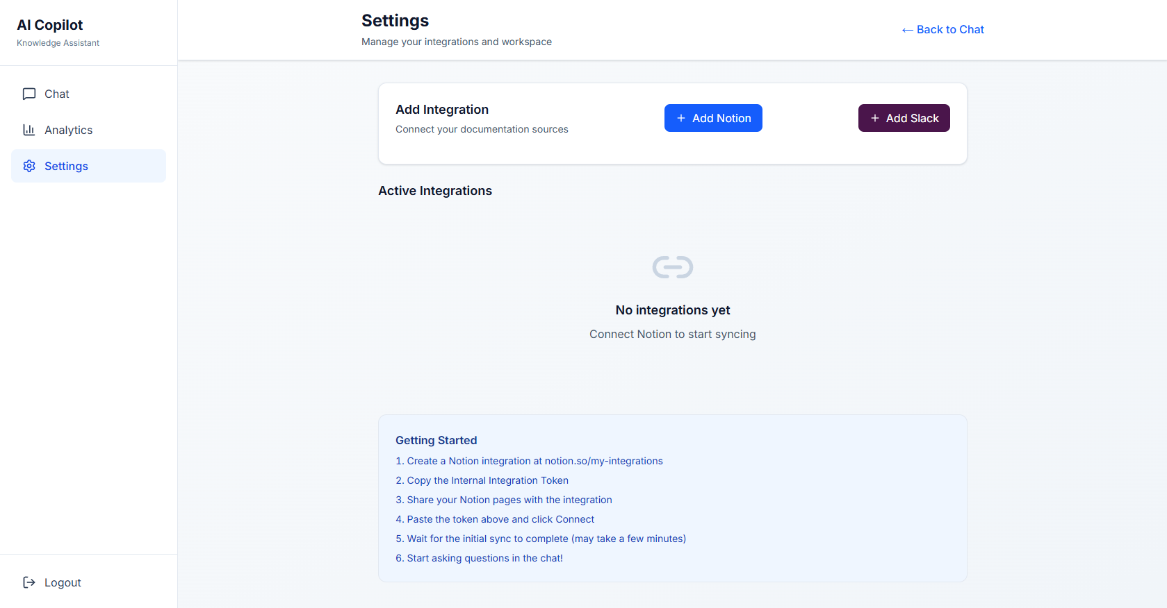 AI Knowledge Copilot screenshot 8