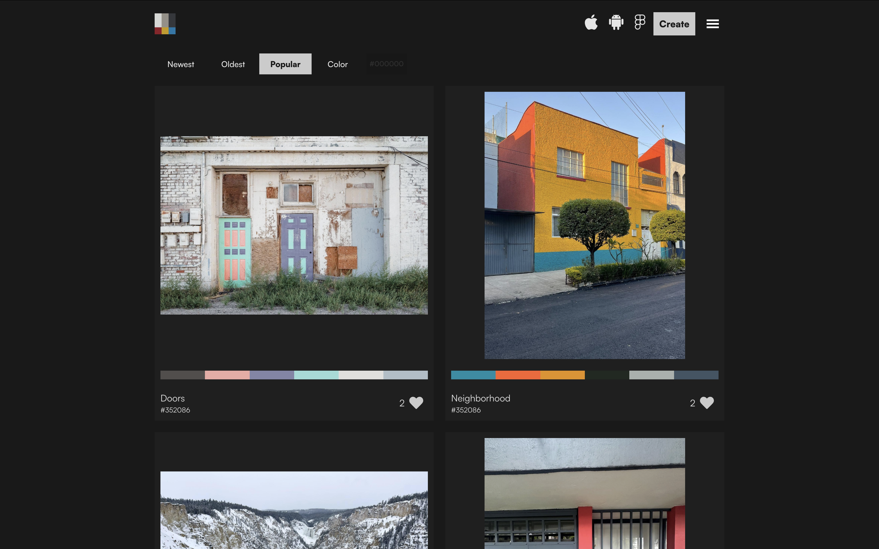 Photo Color Palettes screenshot 5