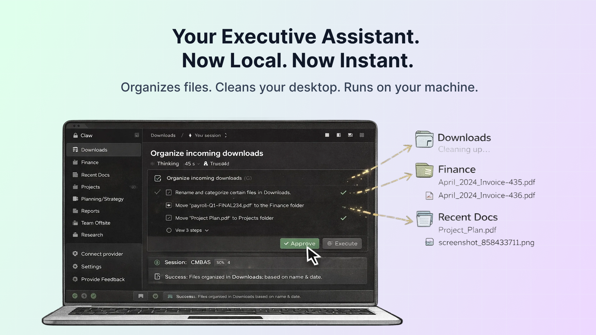 Claw Executive OS screenshot 1