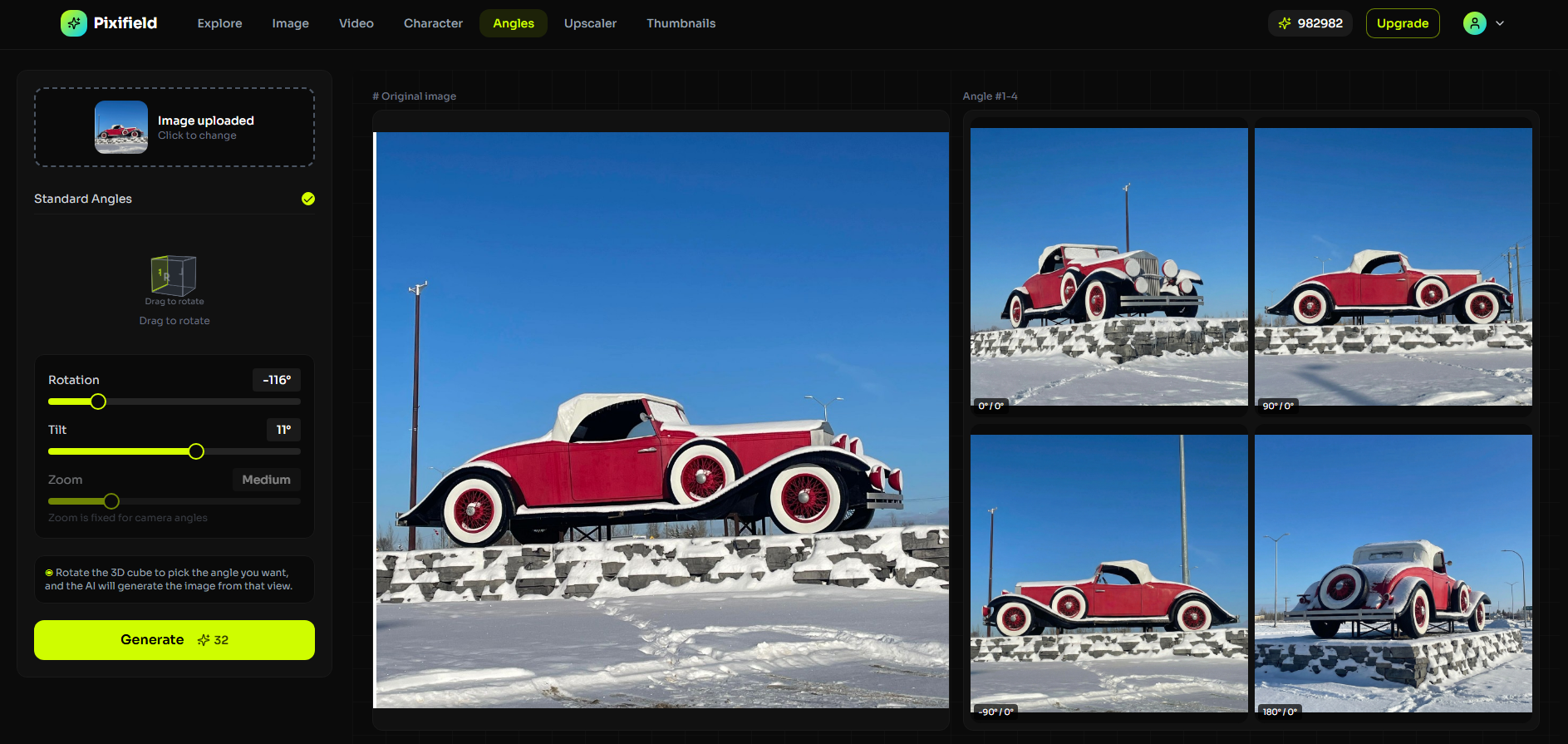 Pixifield screenshot 1