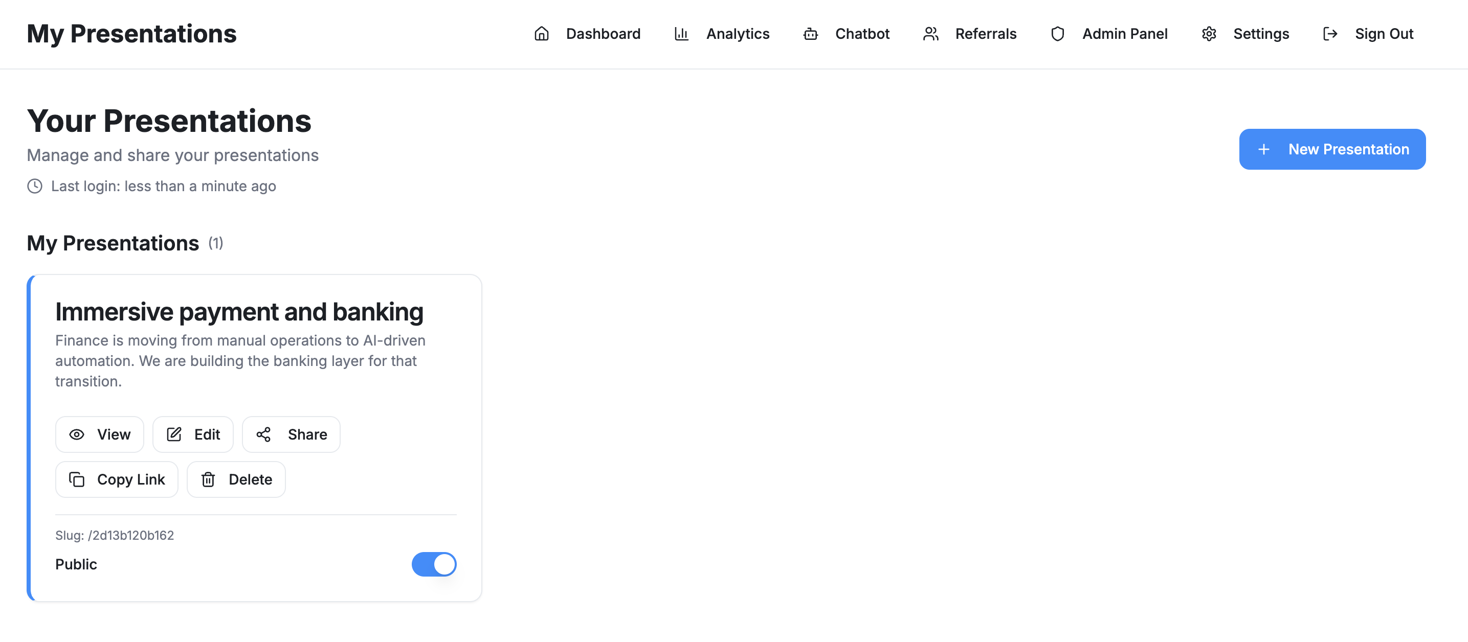 DeckChat • Your talking pitch deck screenshot 2