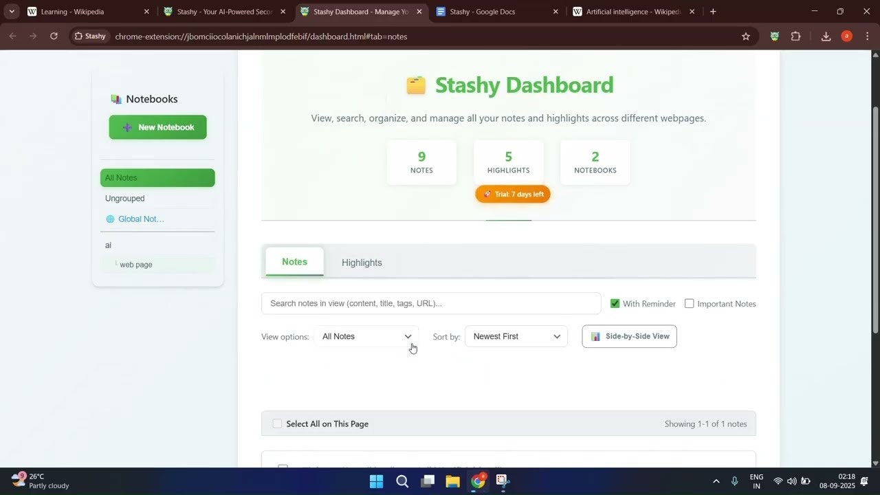 Stashy screenshot 1