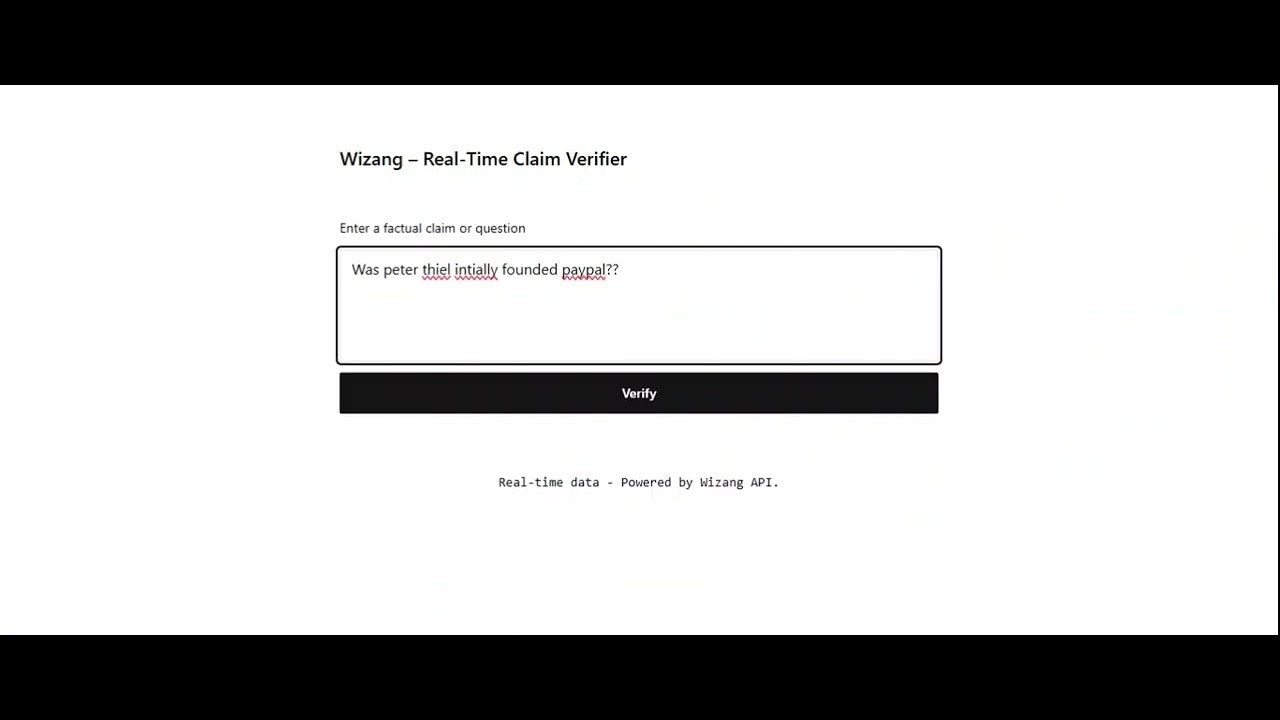 Fact Checker screenshot 1