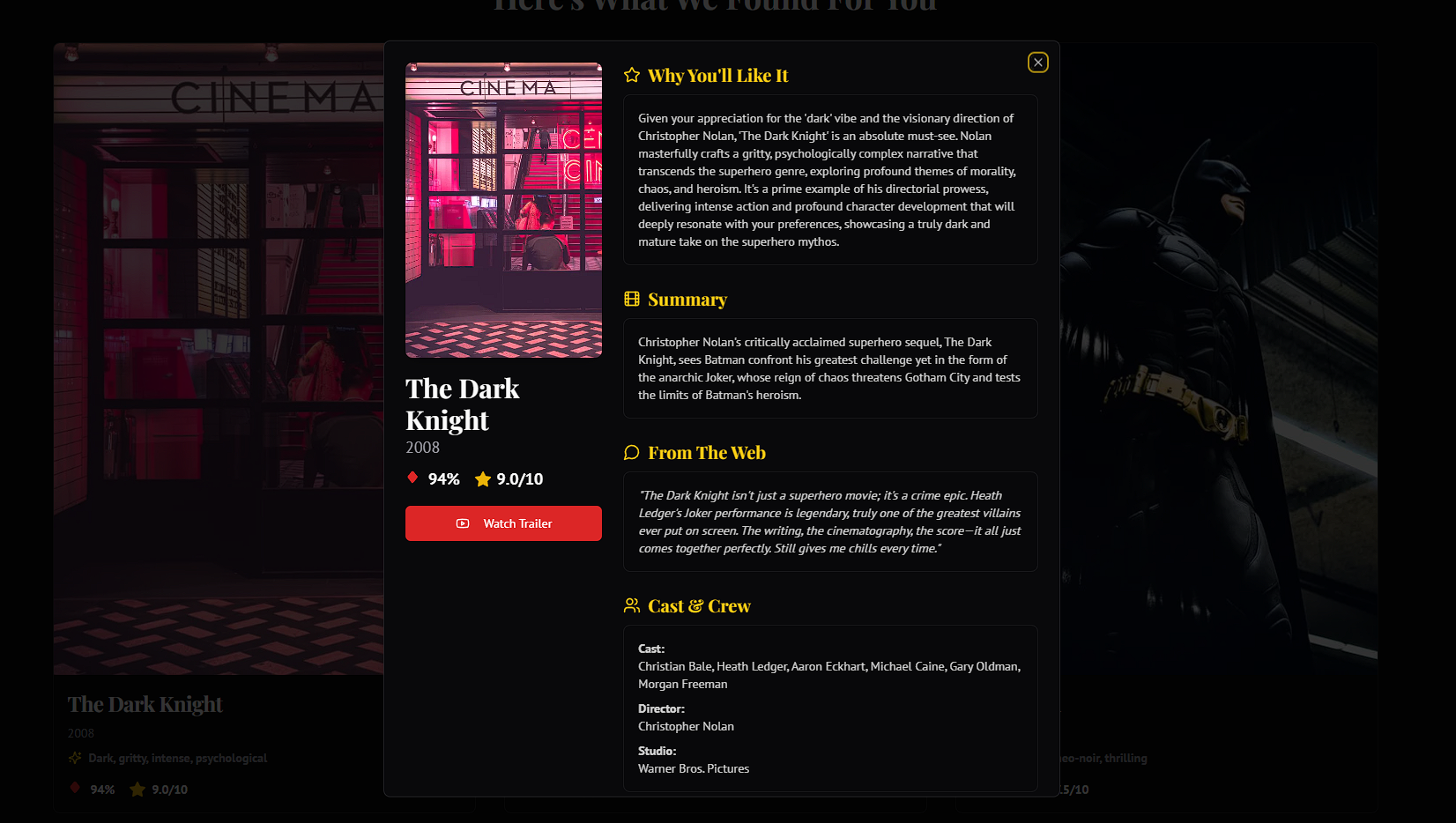 CinePhile screenshot 3