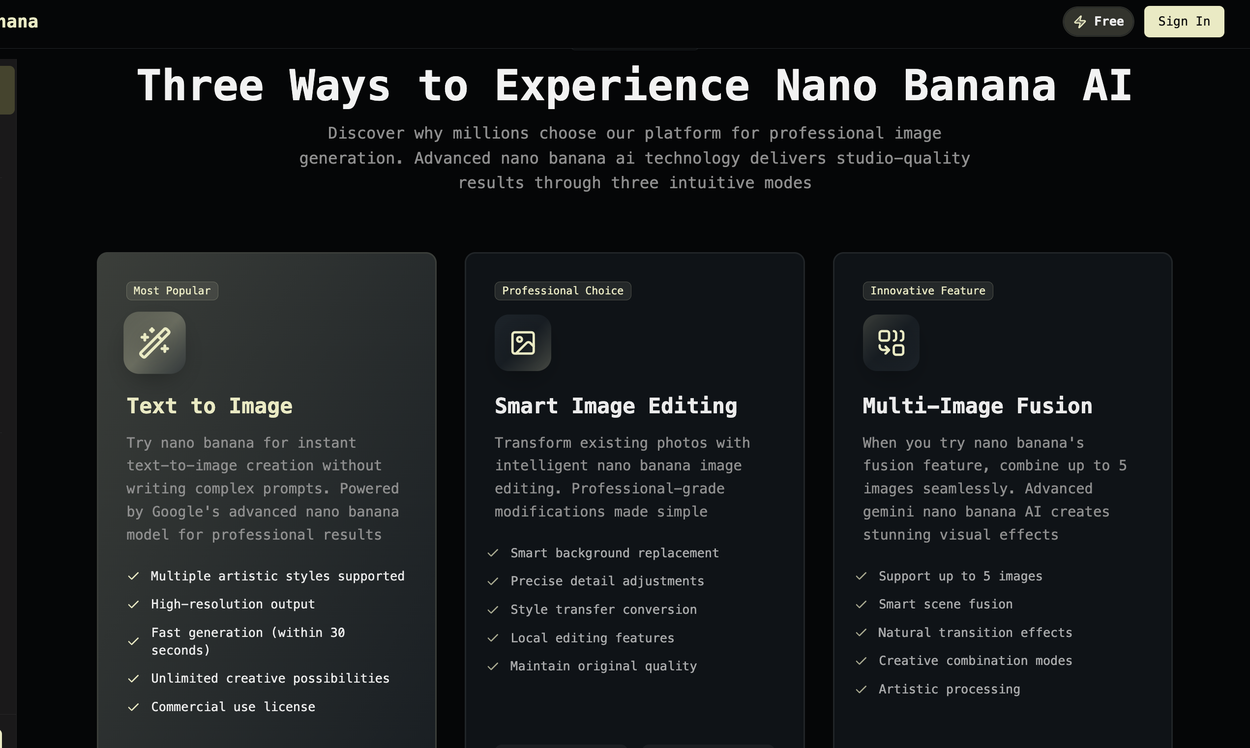 Try Nano Banana screenshot 3