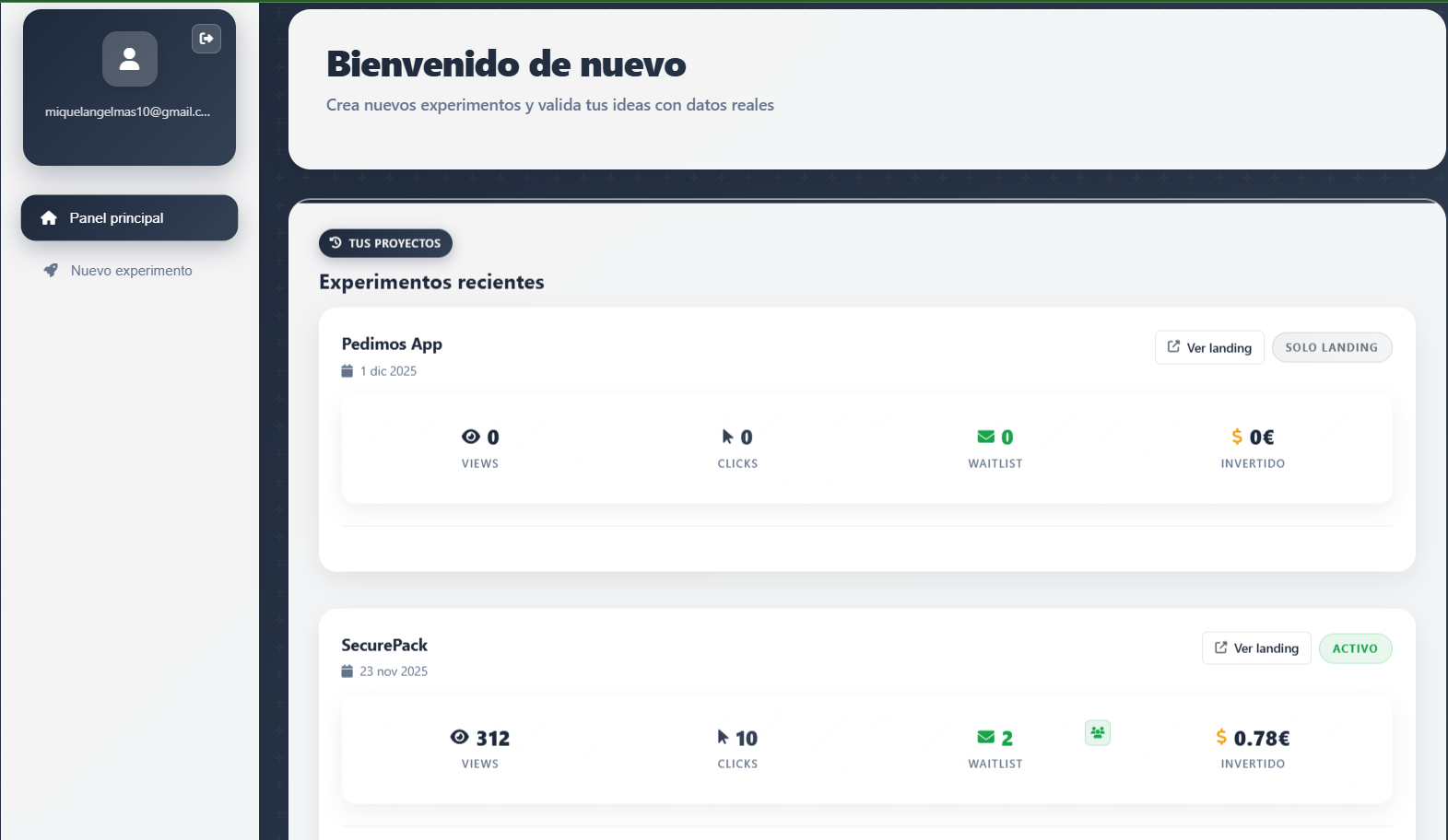 Startup Idea Validation (Waitlist + Ads) screenshot 1