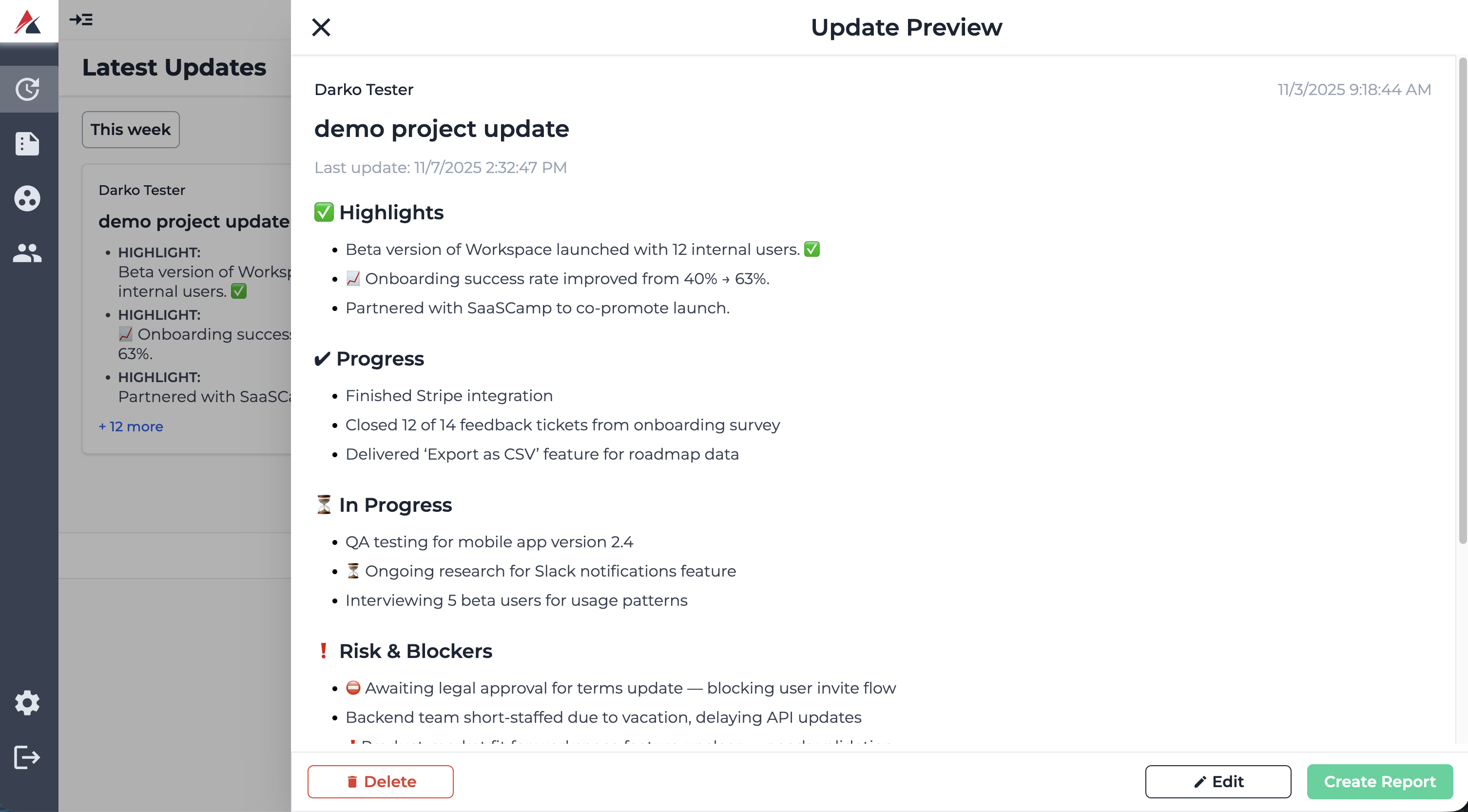 AwiFin - effortless reports and updates screenshot 3