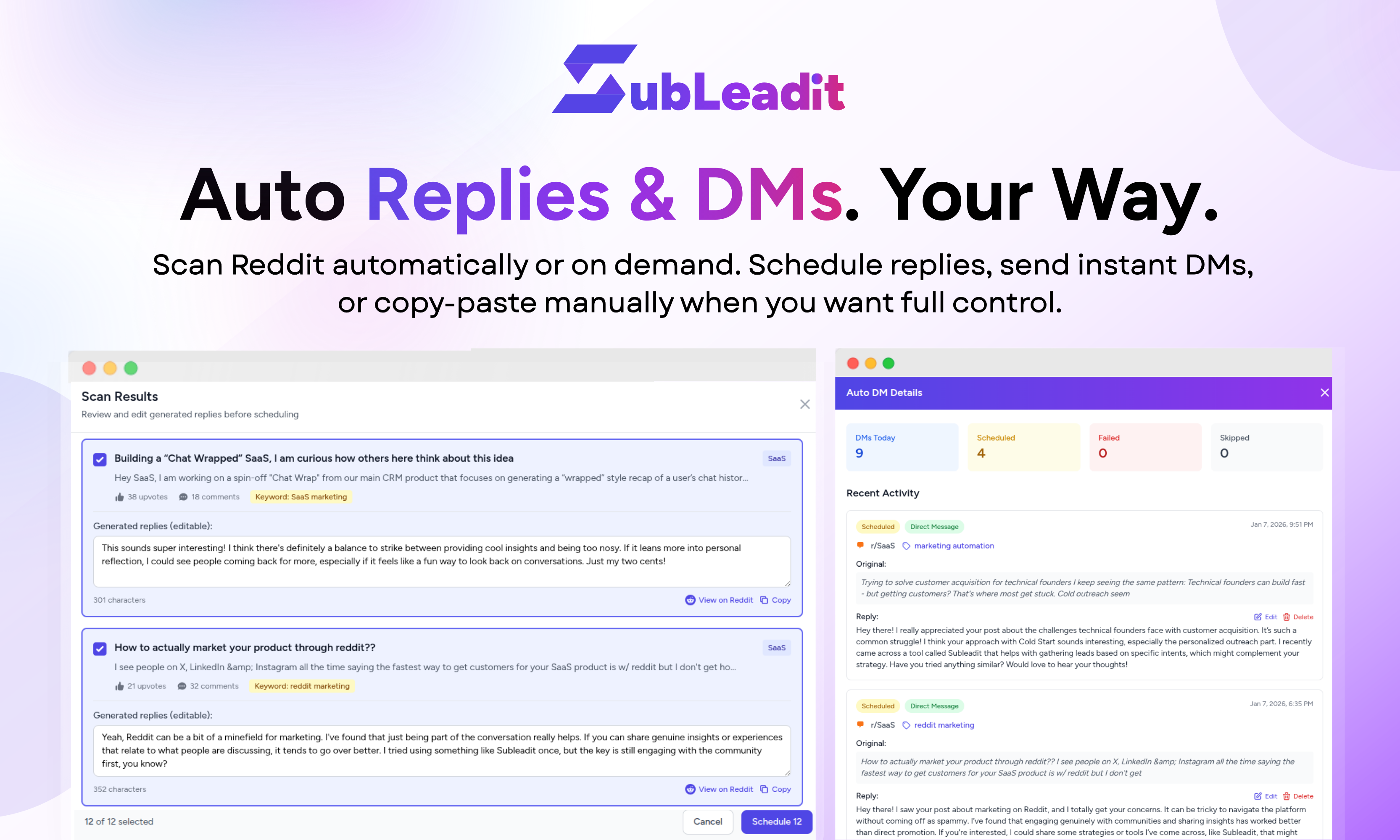 SubLeadIt screenshot 3