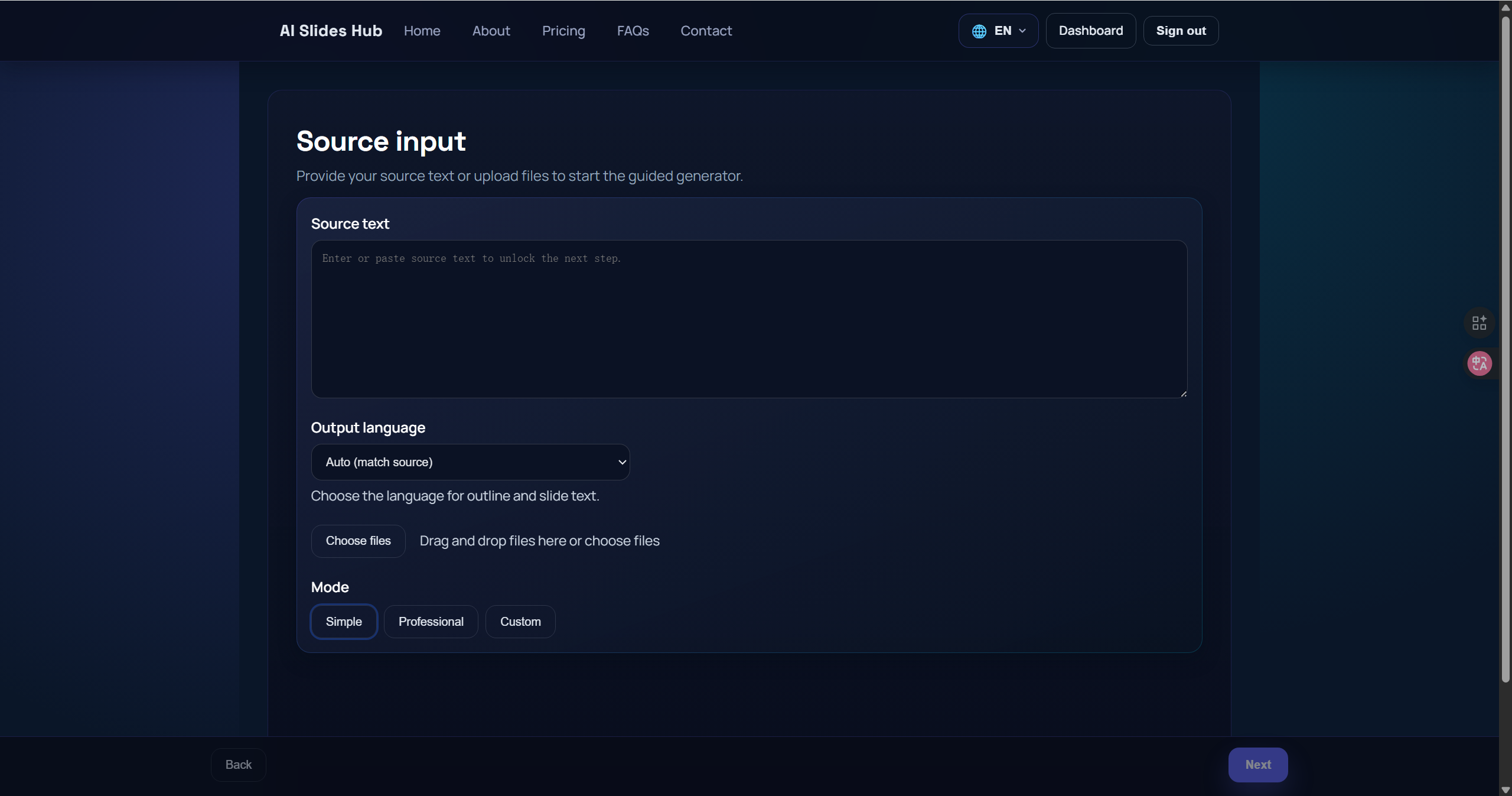 AI Slides Hub screenshot 2