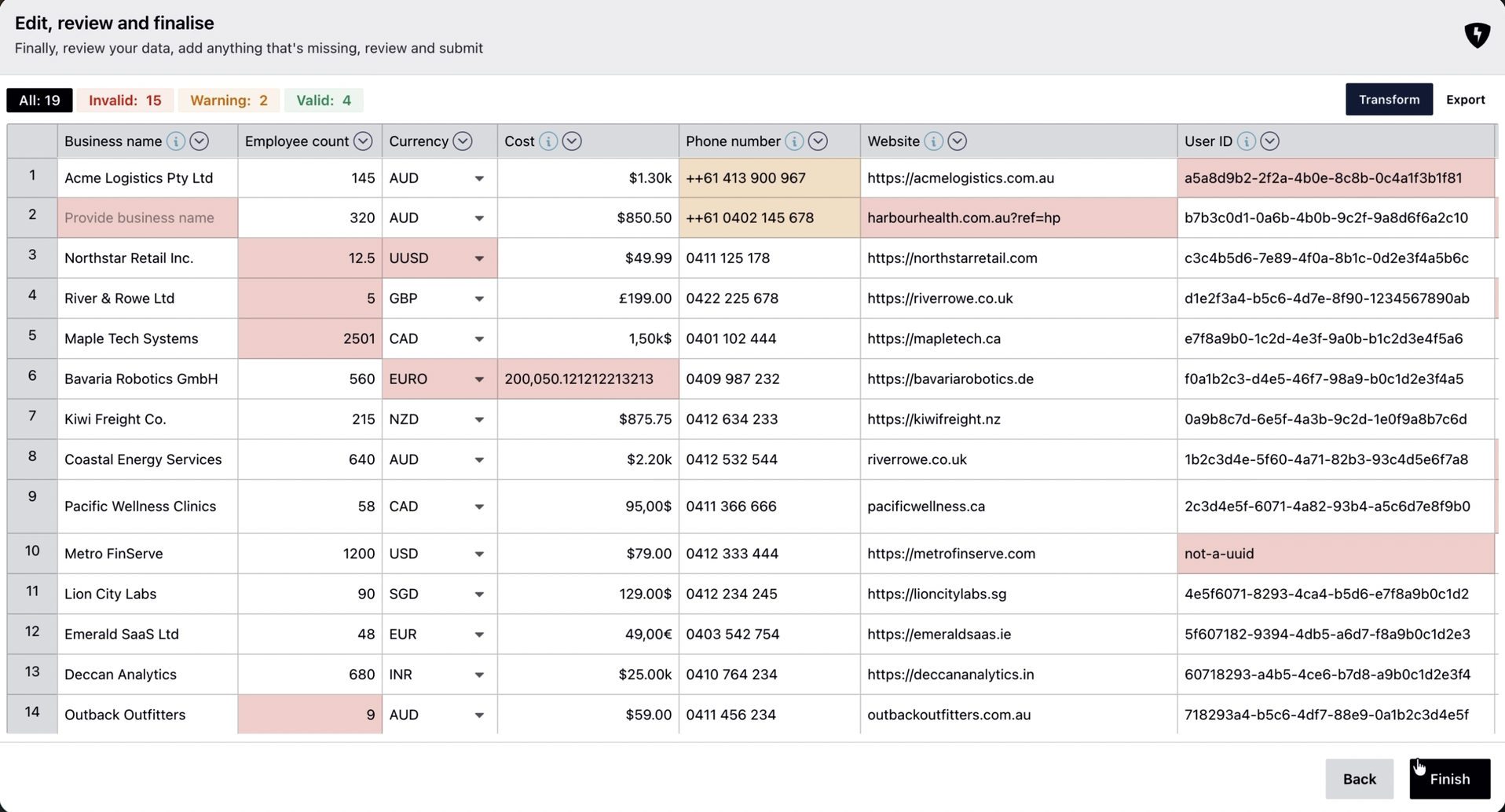 Bulk Upload & Data Migration SDK screenshot 3