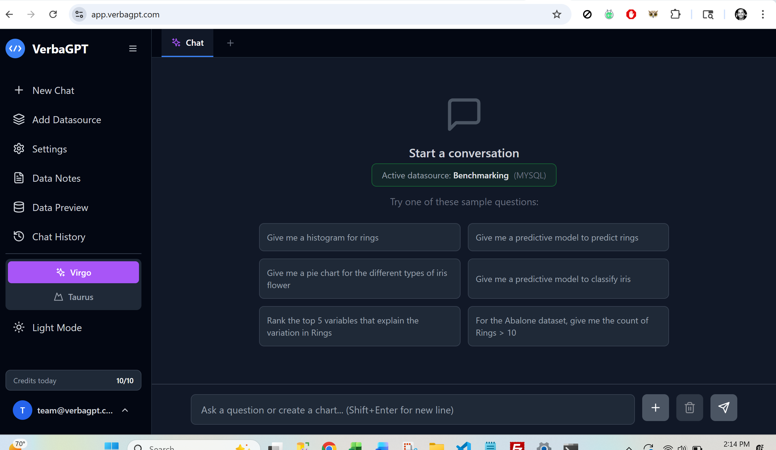 VerbaGPT screenshot 2