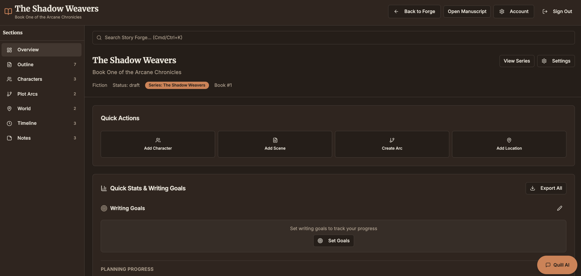 Quill screenshot 5