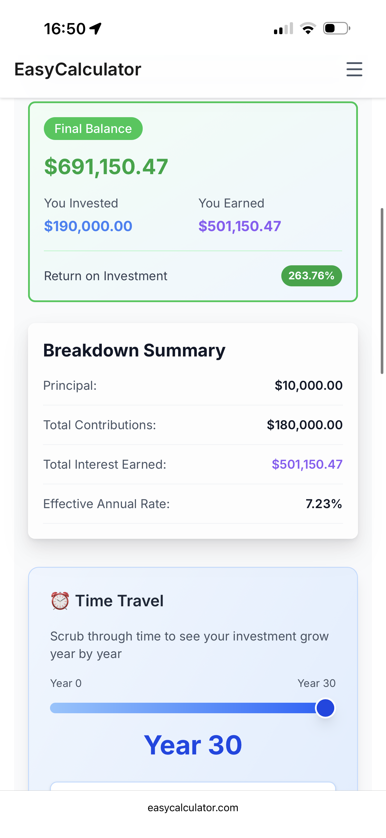 EasyCalculator screenshot 5
