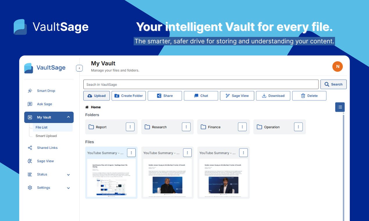 VaultSage screenshot 1