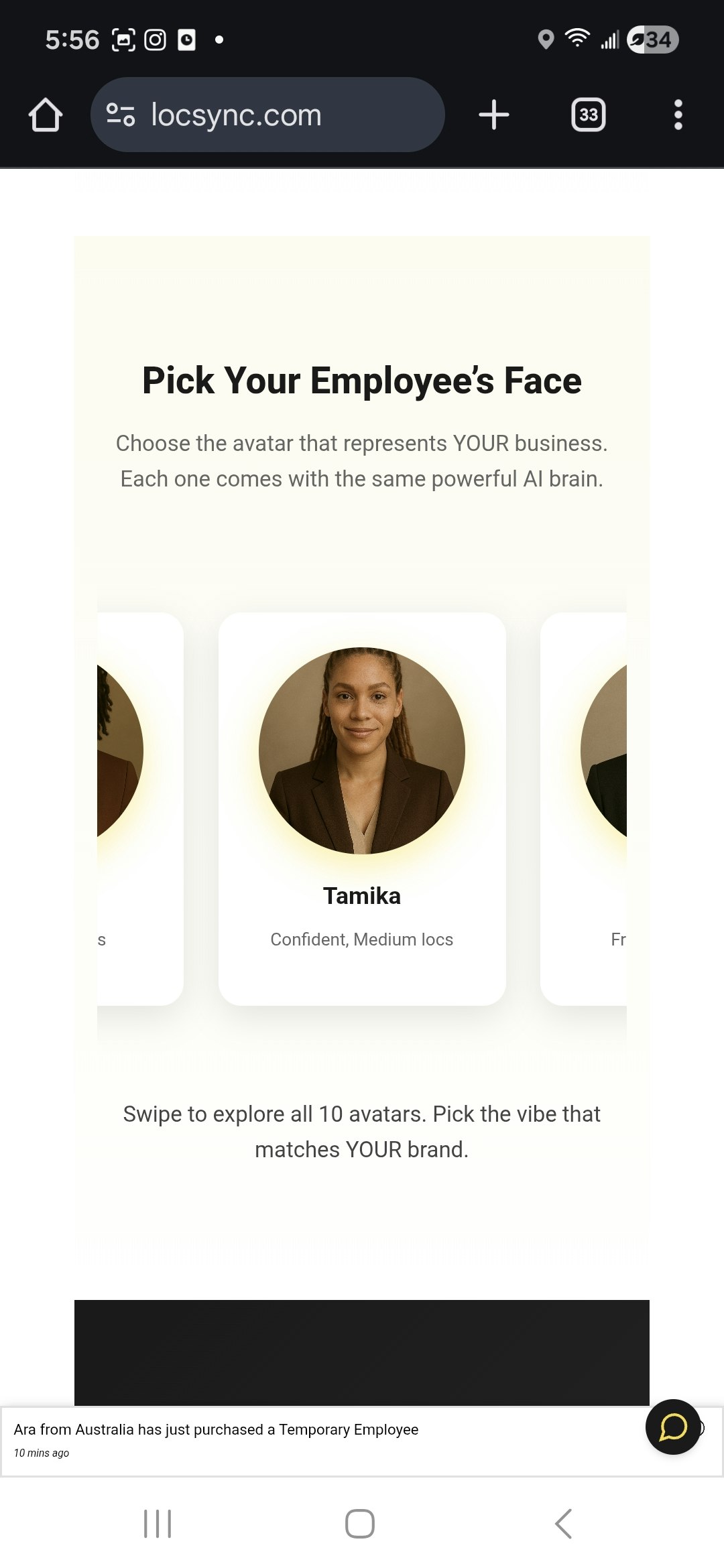 LocSYNC screenshot 2
