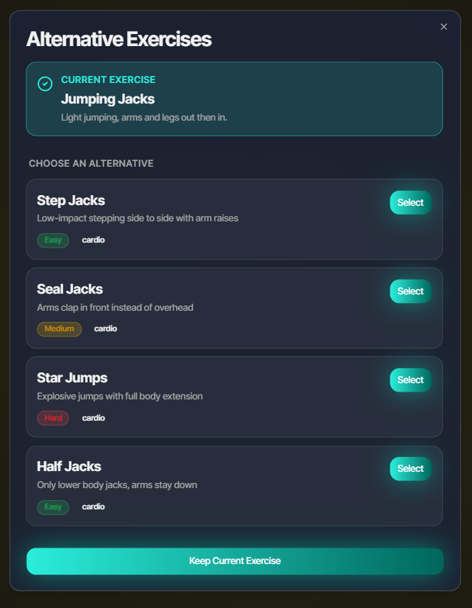 AI HIIT Coach screenshot 4