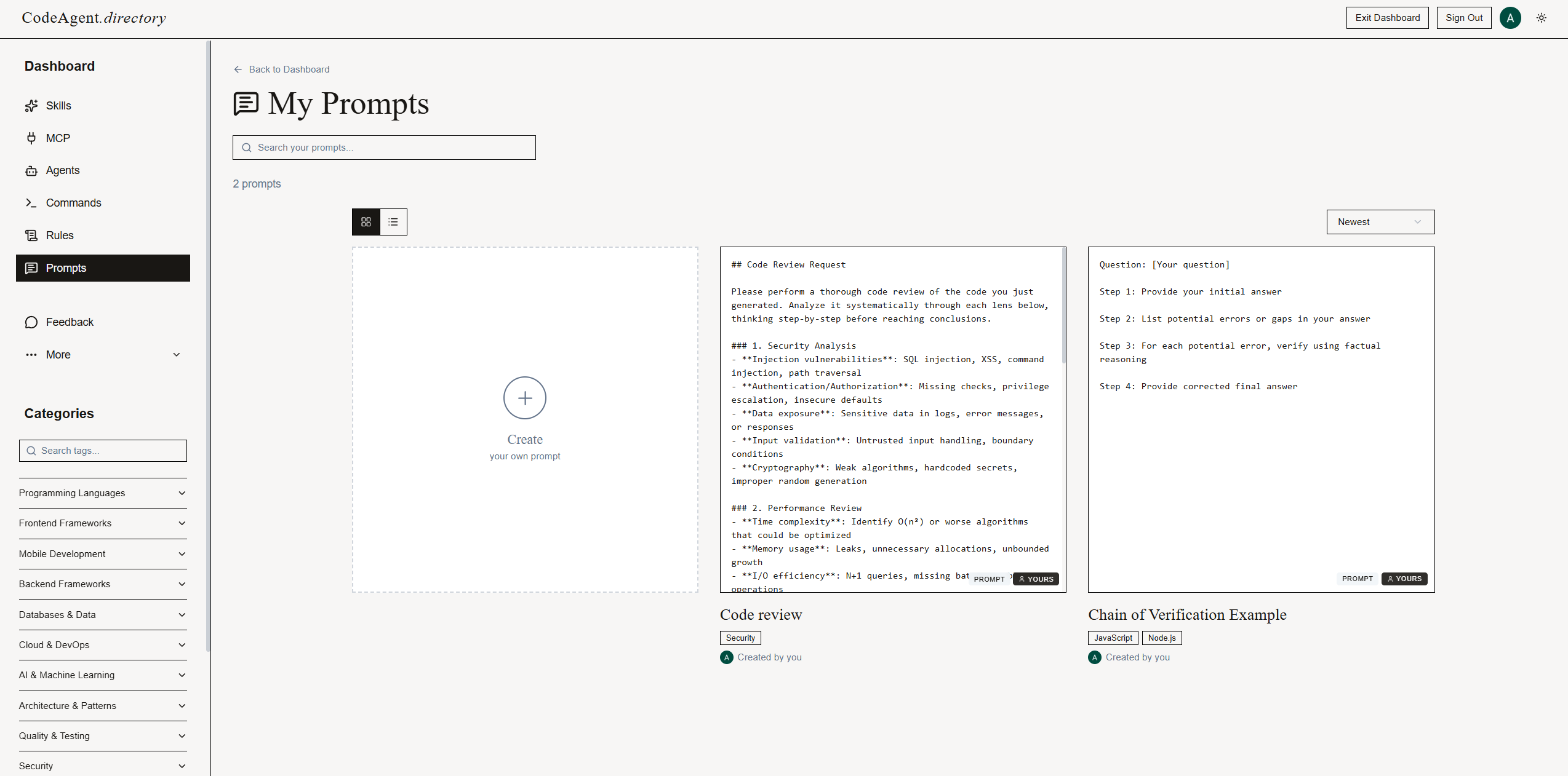 CodeAgent.Directory screenshot 6